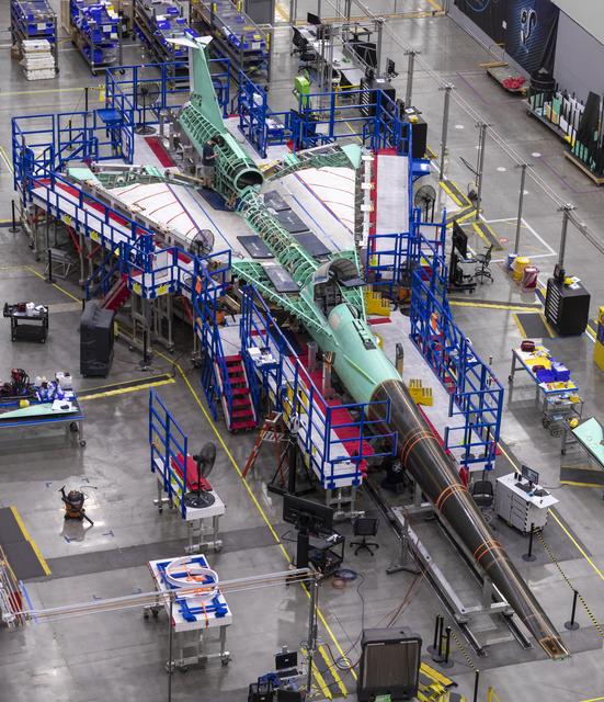 NASA image: Manufacturing Area From Above