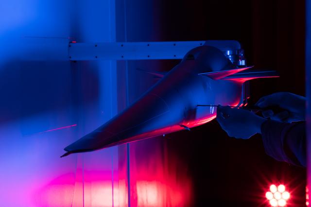 NASA image: Forebody and Nose - Windtunnel Testing