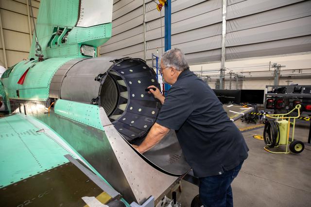 Quality Inspection of NASA’s X-59 Engine