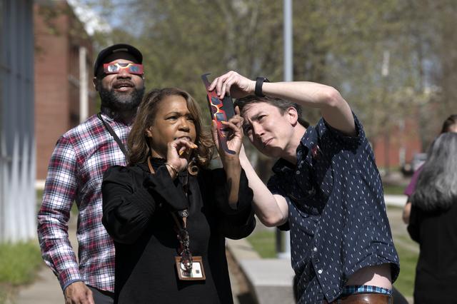 NASA image: 2024 Partial Solar Eclipse