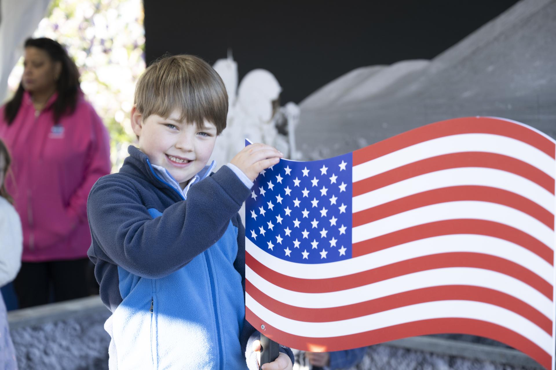 Children explore the NASA Moon Box (Lunar Sandbox) digging for “moon rocks” and planting an American flag, to bringing Artemis exploration to life through curiosity and engagement. during the White House Easter Egg Roll, on the South Lawn in Washington D.C., on April 6, 2026. (Photo Credit: (NASA/Crystal R. Hines)