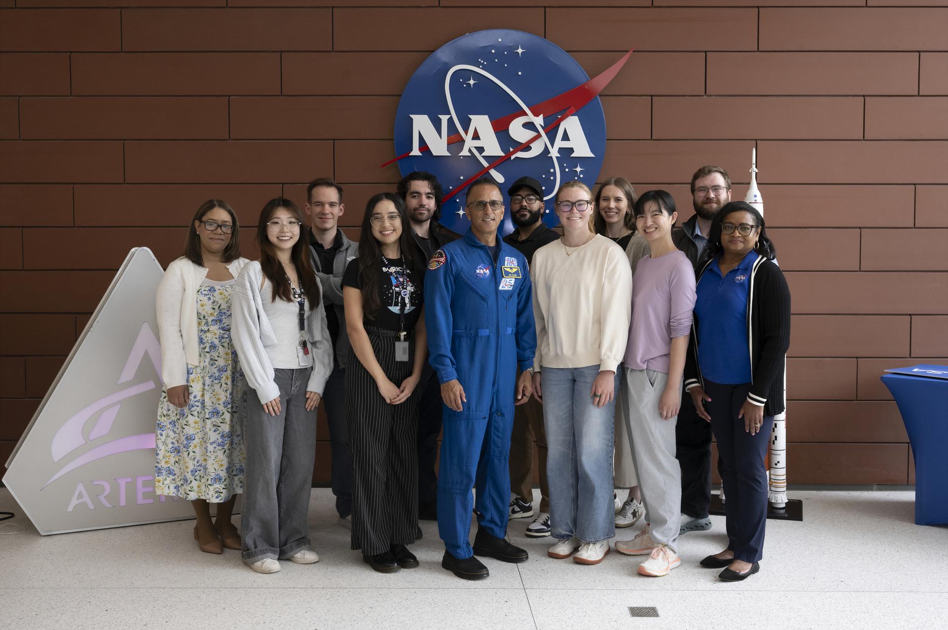 High school and college students, and educators spent a day learning about careers in technical fields in aerospace. They engaged in hands-on activities, tours, and listening to keynote presentations and panels, interacting with NASA’s subject matter experts at Langley Research Center, Hampton Va, Wednesday, April 29, 2026. Photo Credit (NASA/Ryan H. Hill)