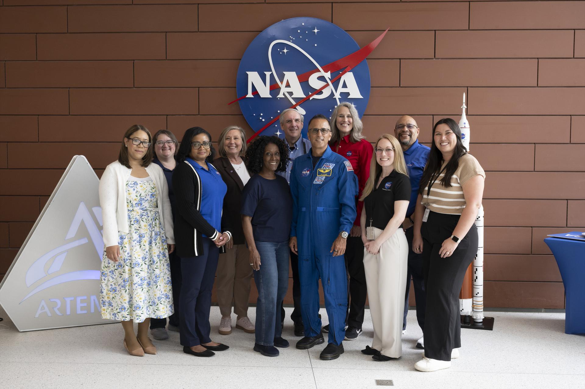 High school and college students, and educators spent a day learning about careers in technical fields in aerospace. They engaged in hands-on activities, tours, and listening to keynote presentations and panels, interacting with NASA’s subject matter experts at Langley Research Center, Hampton Va, Wednesday, April 29, 2026. Photo Credit (NASA/Ryan H. Hill)