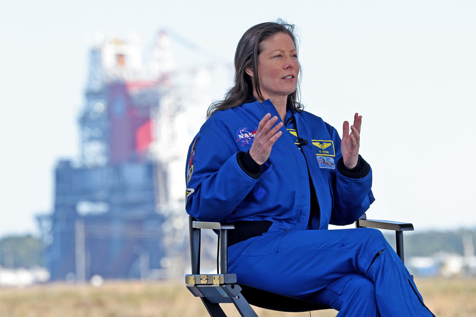 Astronaut Tracy Caldwell Dyson