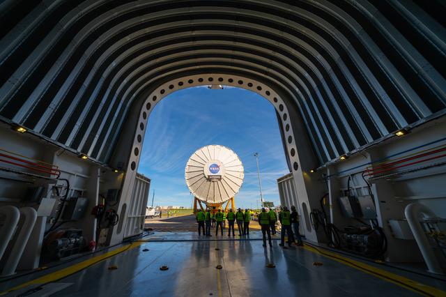 NASA image: NASA Moves First Artemis SLS Rocket Stage from NASA’s Factory 