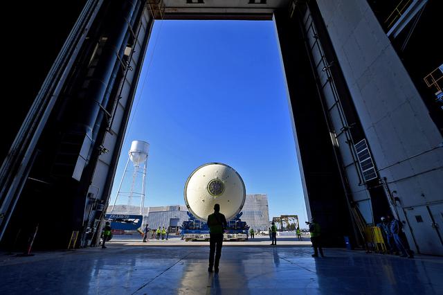 NASA image: NASA Readies Artemis II Liquid Oxygen Tank for Next Phase of Manufacturing