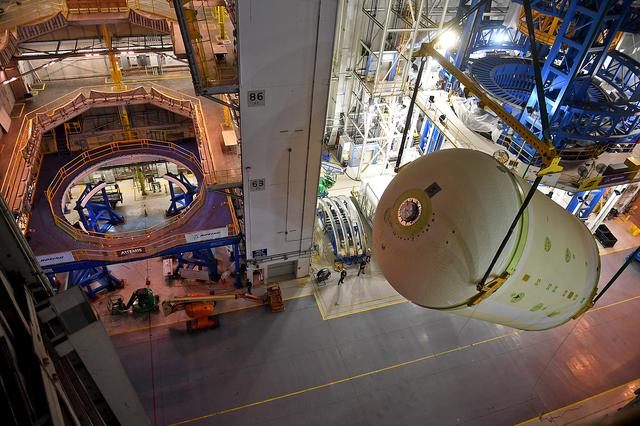 NASA image: NASA Readies Artemis II Liquid Oxygen Tank for Next Phase of Manufacturing