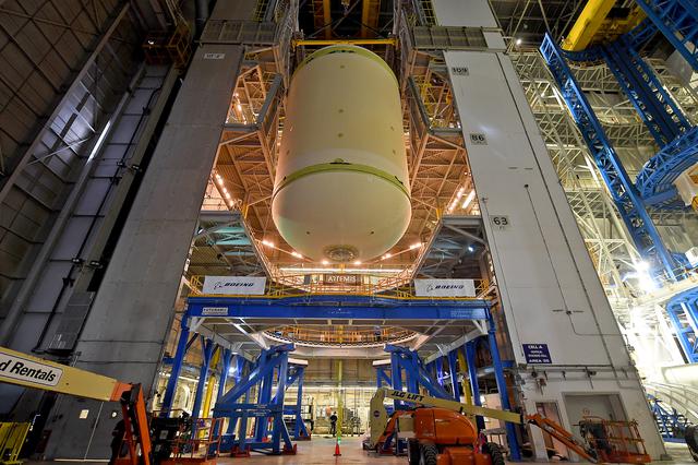 NASA image: NASA Readies Artemis II Liquid Oxygen Tank for Next Phase of Manufacturing