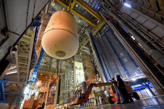 NASA image: NASA Readies Artemis II Liquid Oxygen Tank for Next Phase of Manufacturing