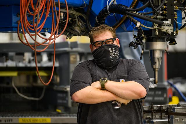 NASA image: Welding Underway on Orion Spacecraft for NASA’s Artemis III Mission