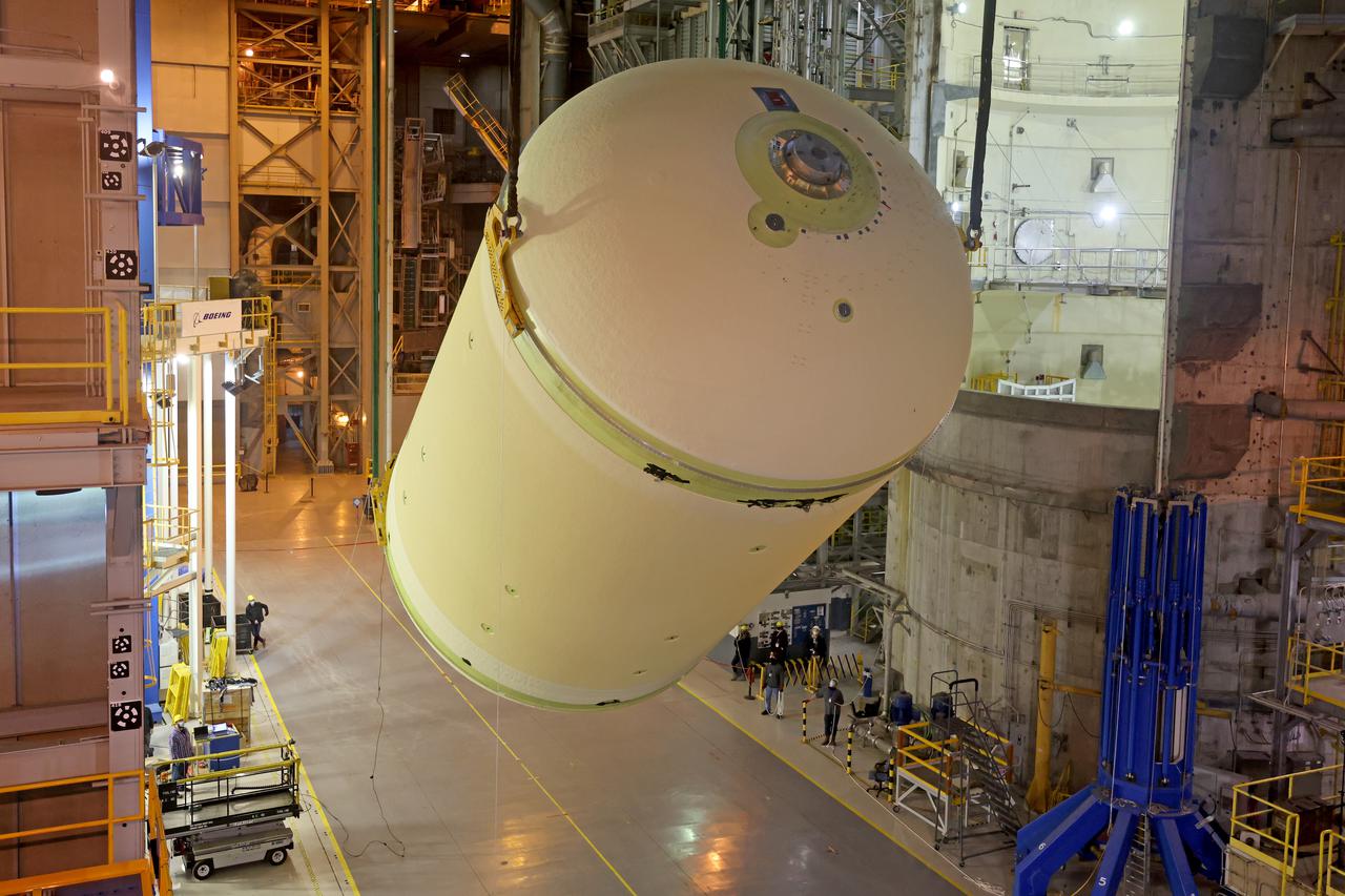 NASA Readies Artemis II Liquid Oxygen Tank for Next Phase of Manufacturing