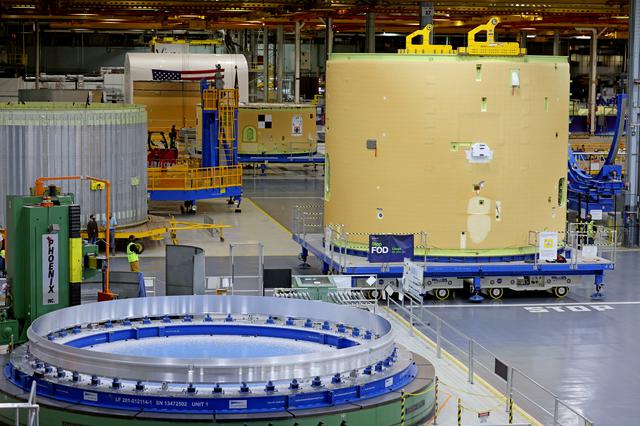 NASA image: NASA Readies Artemis II with Completion of the Core Stage Forward Join