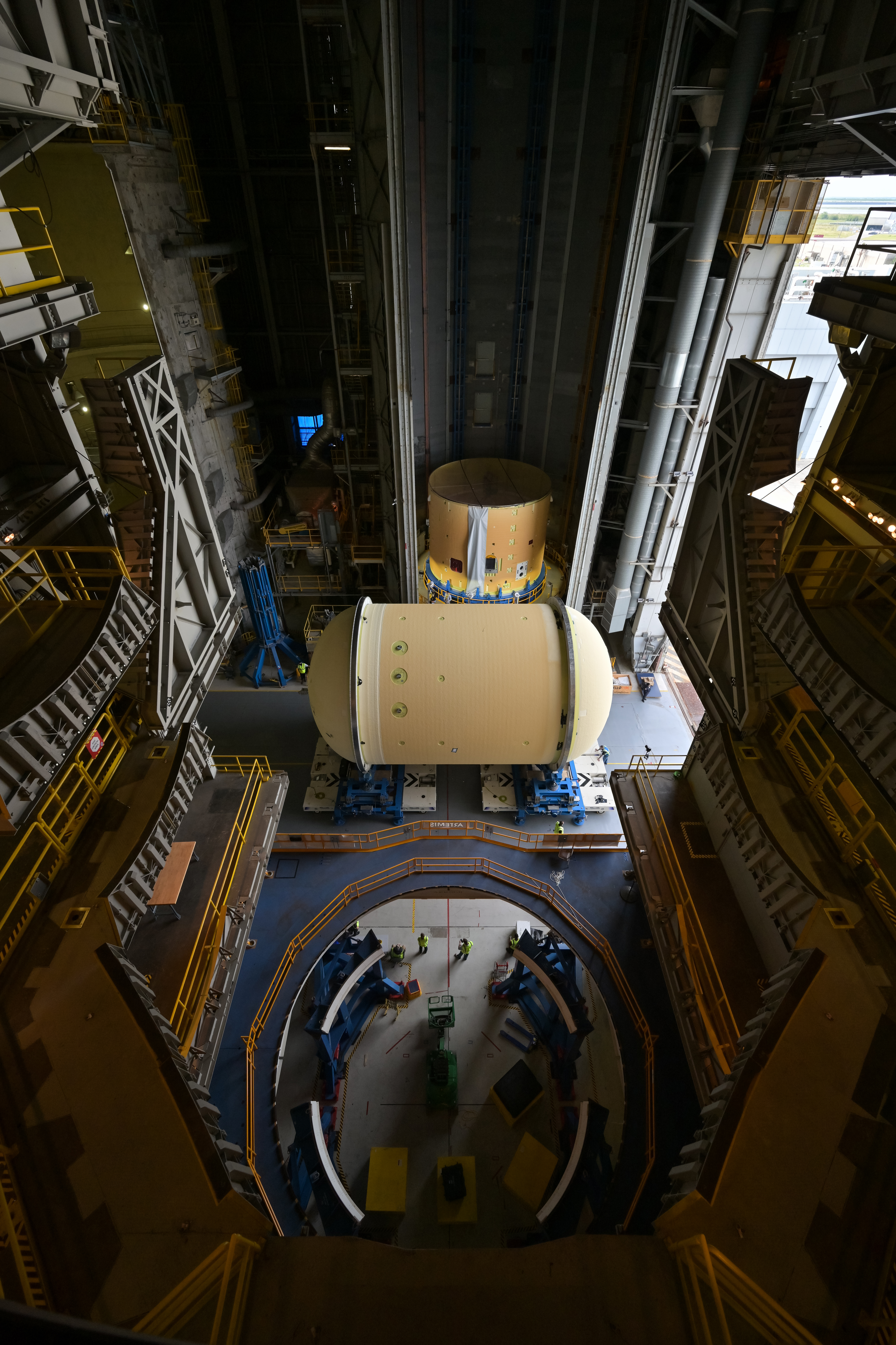NASA Readies Artemis II with the Core Stage Forward Join