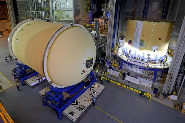 NASA image: NASA Readies Artemis II with the Core Stage Forward Join