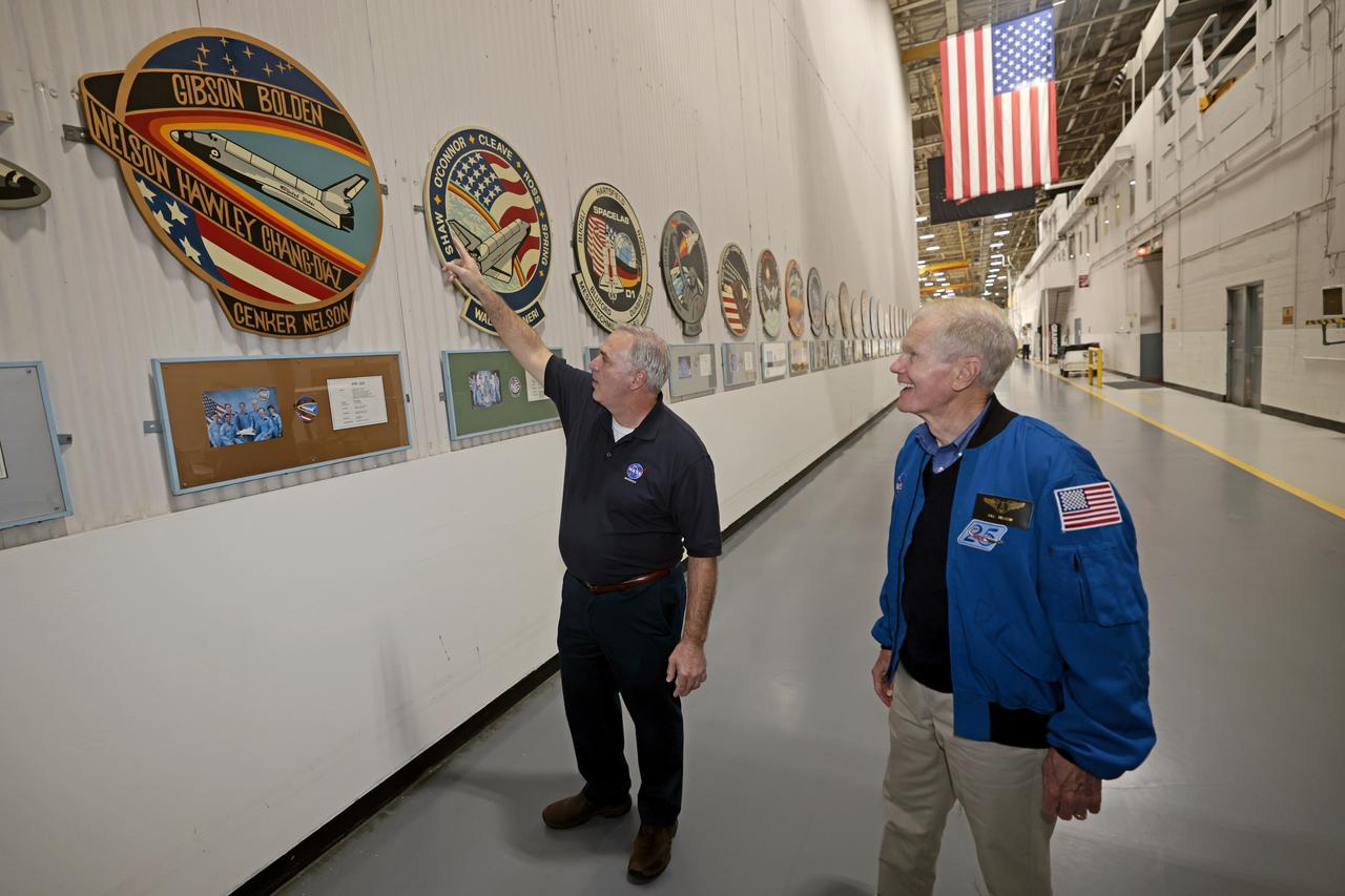 NASA Administrator Bill Nelson and Deputy Administrator Pam Melroy visited the agency’s Michoud Assembly Facility in New Orleans on Dec. 8, 2021 for tours and briefings on Michoud’s role in the Artemis program and other capabilities that enrich many facets of the nation’s space exploration endeavors. Image credit: NASA/Michael DeMocker