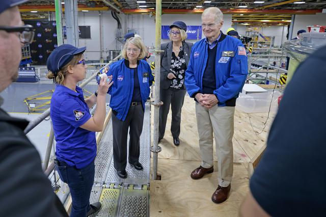 NASA image: NASA Administrator Bill Nelson & Deputy Administrator Pam Melroy visit MAF