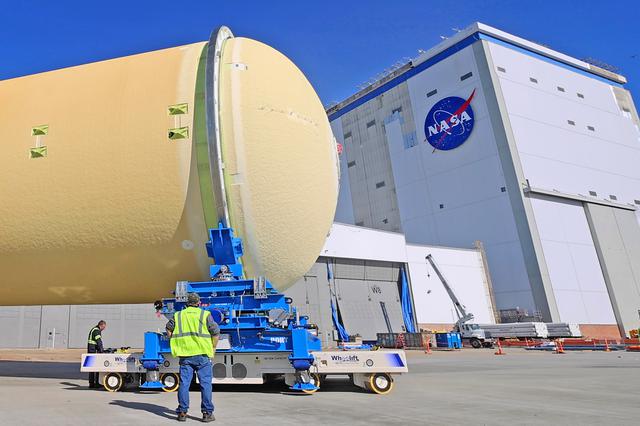 NASA image: NASA Meatball Reinstalled at NASA’s Michoud Assembly Facility
