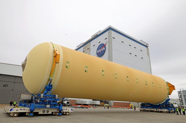 NASA image: NASA Makes Progress on Artemis II Core Stage Assembly