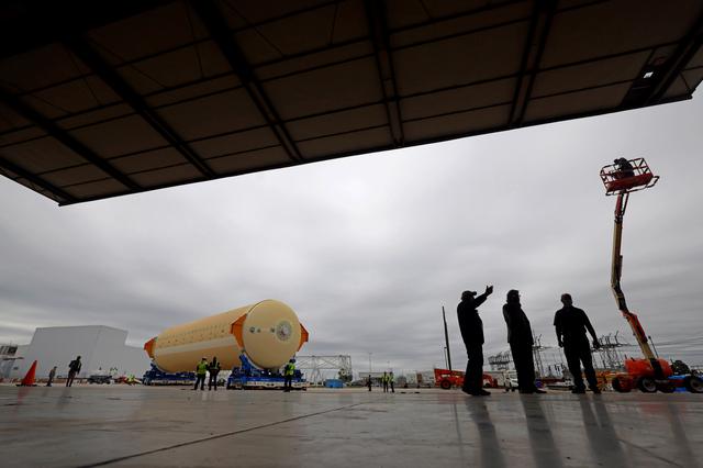 NASA image: NASA Makes Progress on Artemis II Core Stage Assembly