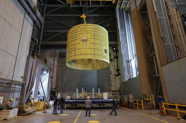 NASA image: NASA Moves Core Stage 3 Intertank  