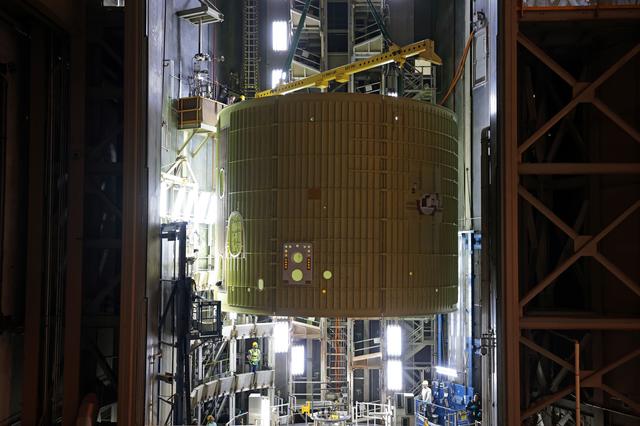 NASA image: NASA Moves Core Stage 3 Intertank  