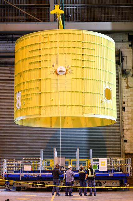 NASA image: NASA Moves Core Stage 3 Intertank