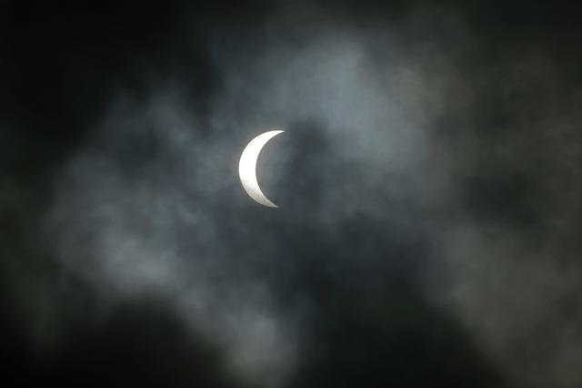 NASA image: Partial Solar Eclipse in New Orleans