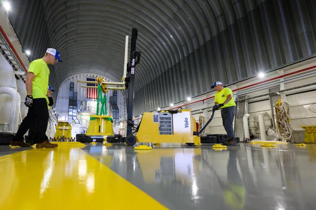 NASA Readies Barge for Artemis II Rocket Stage Delivery