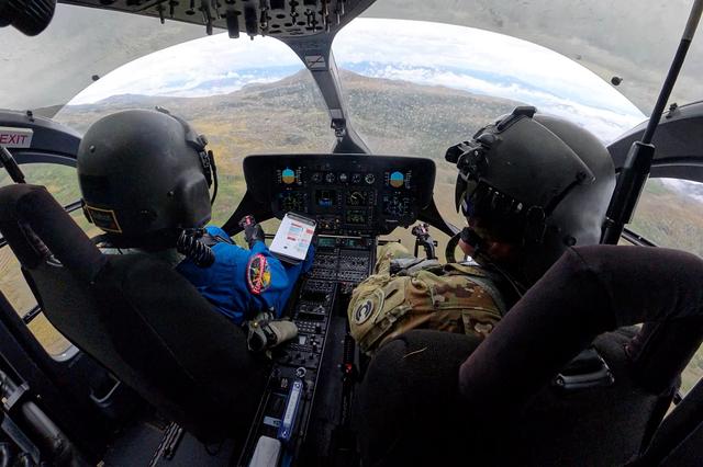 NASA image: NASA Uses Colorado Mountains for Simulated Artemis Moon Landing Course