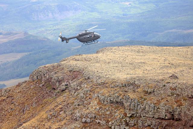 NASA image: NASA Uses Colorado Mountains for Simulated Artemis Moon Landing Course