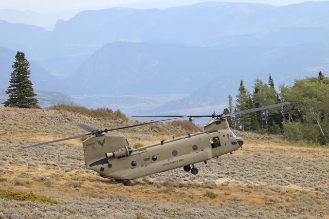 NASA image: NASA Uses Colorado Mountains for Simulated Artemis Moon Landing Course