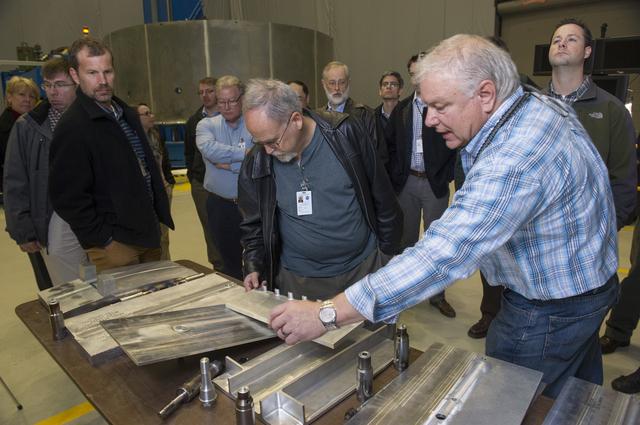 NASA image: Shell Buckle Knockdown Factor workshop