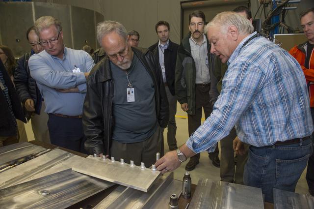 NASA image: Shell Buckle Knockdown Factor workshop