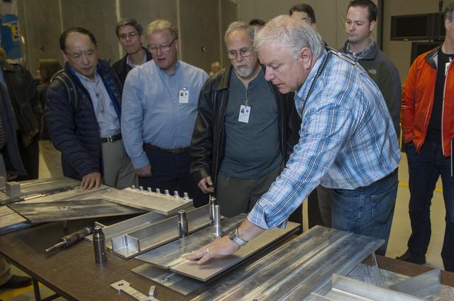 NASA image: Shell Buckle Knockdown Factor workshop