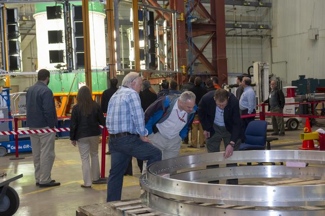 NASA image: Shell Buckle Knockdown Factor workshop