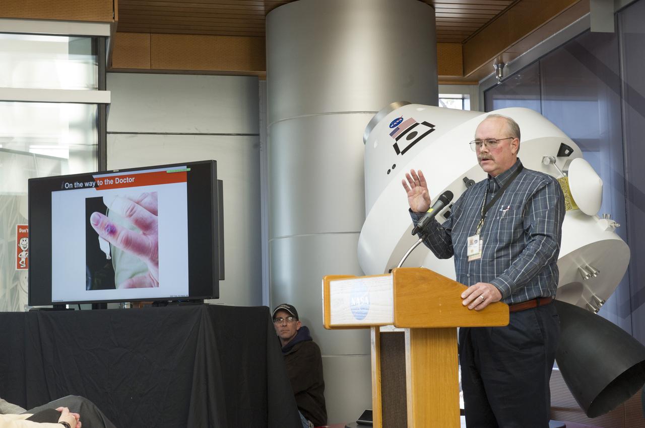 RICK BURT PRESENTS SAFETY MOMENT AT SLS ALL HANDS