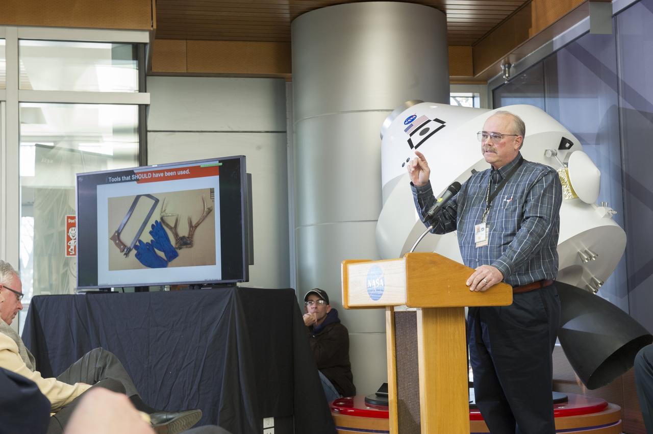 RICK BURT PRESENTS SAFETY MOMENT AT SLS ALL HANDS