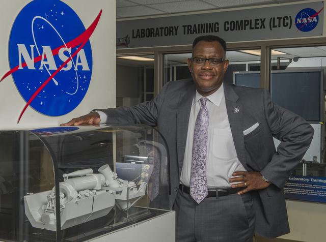 NASA image: Lewis Wooten, manager of the Mission Operations Laboratory