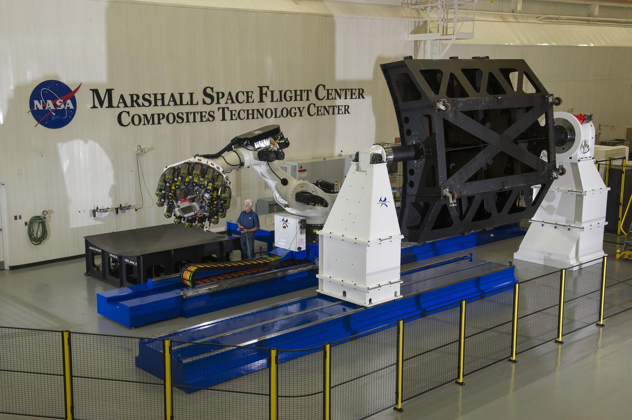 OVERVIEW OF MSFC COMPOSITES TECHNOLOGY CENTER AND THE AUTOMATED FIBER PLACEMENT TOOL WITH MATERIALS ENGINEER LARRY PELHAM