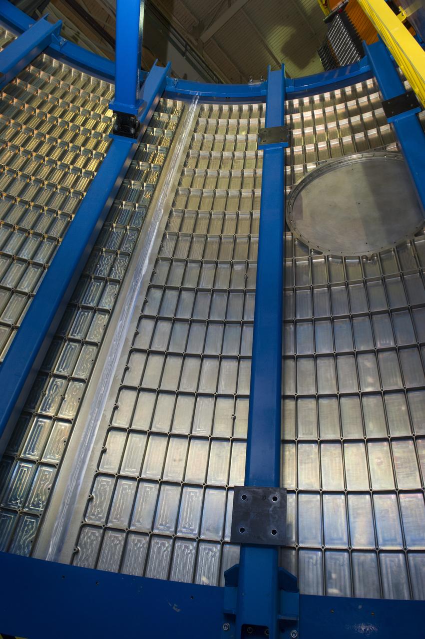 Launch Vehicle Stage Adapter (LVSA) Aft Cone Post Weld #7