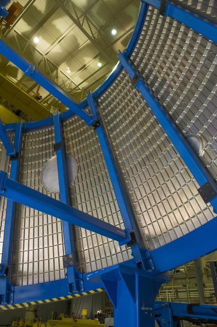 NASA image: LVSA AFT CONE POST 7TH WELD