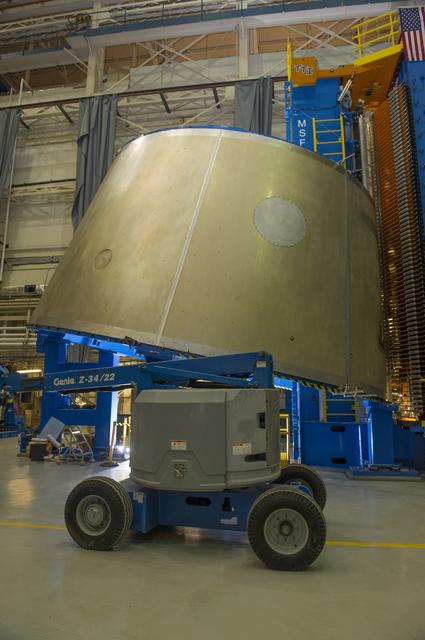 NASA image: LVSA AFT CONE POST 7TH WELD