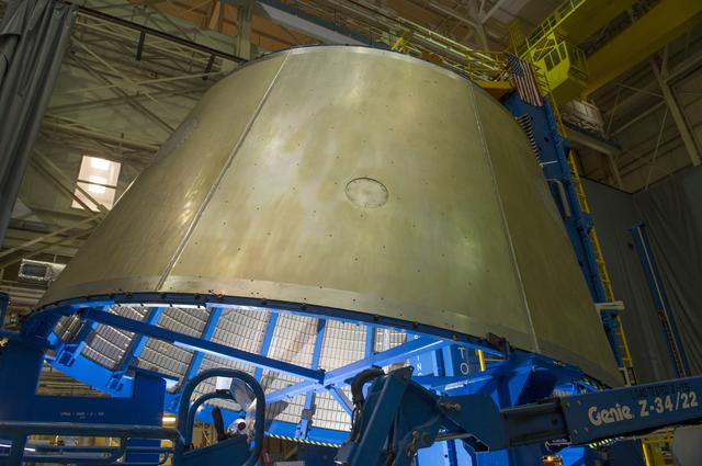 NASA image: LVSA AFT CONE POST 7TH WELD