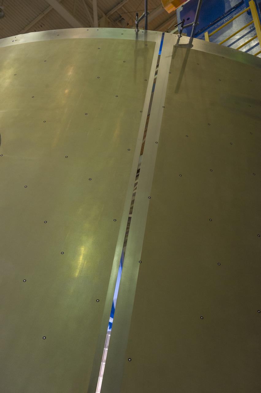 Launch Vehicle Stage Adapter (LVSA) Aft Cone Post Weld #7