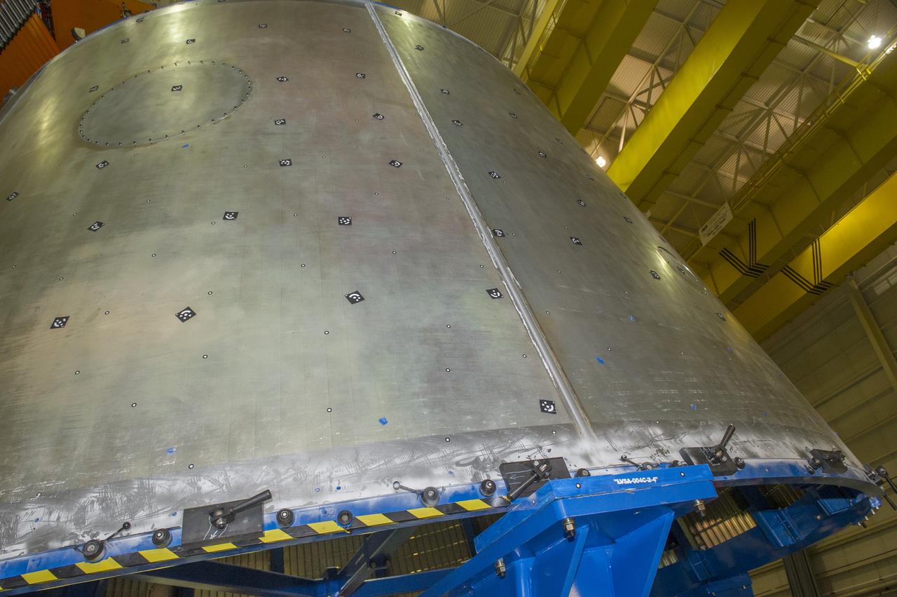 LVSA AFT CONE SECTION POST WELD #8 EXTERIOR VIEWS OF LVSA AFT CONE