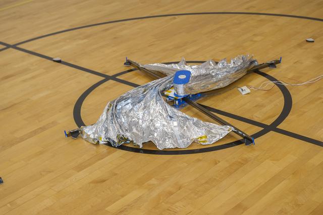 NASA image: ENGINEERING DEVELOPMENT UNIT SOLAR SAIL