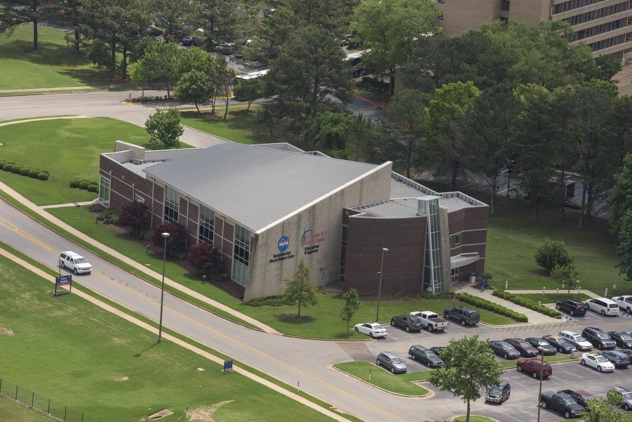 AERIAL PHOTOGRAPHS OF MSFC- EDUCATOR RESOURCE CENTER (ERC)