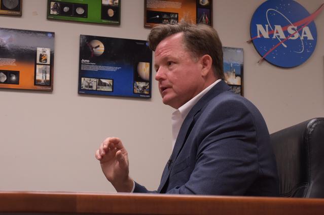 NASA image: KEITH ROBINSON INTERVIEWED BY JOSH BARRETT