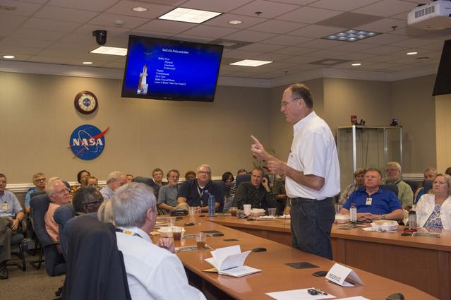 NASA image: MIKE RUDOLPHI, GUEST SPEAKER AT "MISSION SUCCESS IS IN OUR HANDS