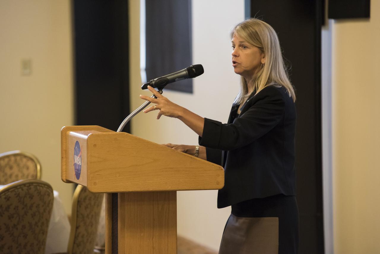 MARSHALL ASSOCIATION LUNCHEON WITH GUEST SPEAKER DR. DAVA NEWMAN, NASA DEPUTY ADMINISTRATOR. AUGUST 16, 2016.